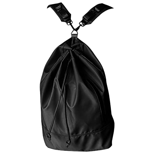 PSISABALL Casual Black Backpack Waterproof Backpack for Women Backpack for Men Lightweight College Black Backpacks