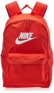 nike heritage unisex backpack chile red/black/white