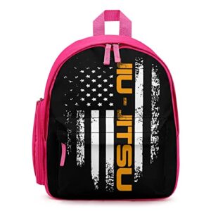 jiu jitsu backpack for girls boys lightweight shoulder bag daypack with adjustable strap for school travel