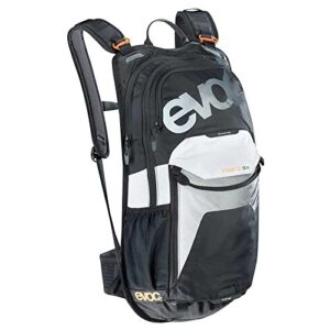 evoc, stage 12, hydration bag, volume: 12l, bladder: not included, black/white/neon orange