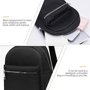 VALICLUD Mini Travel Backpack Dual-use Oxford Cloth Single Shoulder Bag for