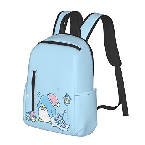 Cartoon Backpack Bookbags Daypack Tuxedo-Sam Laptop Bookbag Shoulder Travel Sports Hiking Camping Daypack For Men Women