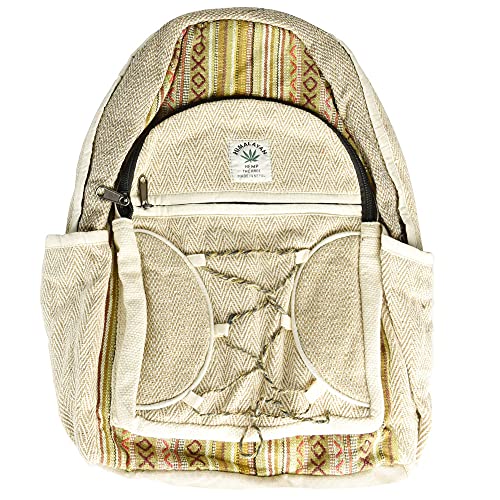 ThreadHeads Himalayan Hemp Laced Front Backpack - 13" x 18"