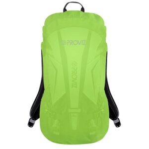 Proviz REFLECT360 Reflective Touring Backpack 20L, Multi-Use Sports Hi Viz Rucksack Bag Hi Visibility, Black