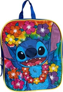 stitch 11″ mini backpack (blue-yellow)