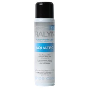 ralyn aquatec shoe protector spray | sneaker protector spray waterproof & stain protector for shoes, leather, oiled leather, suede, nubuck, fabric & microfibers shoes – 7oz