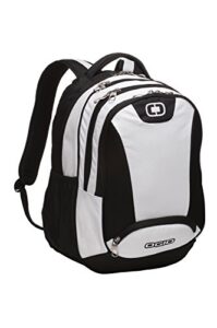 ogio 411064 bullion 17-inch computer laptop backpack – white