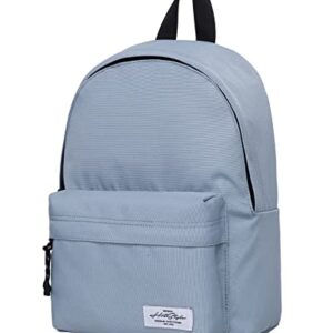 HotStyle SIMPLAY+ Classic Mini Backpack Small Travel Bag, Plain, Light Grey