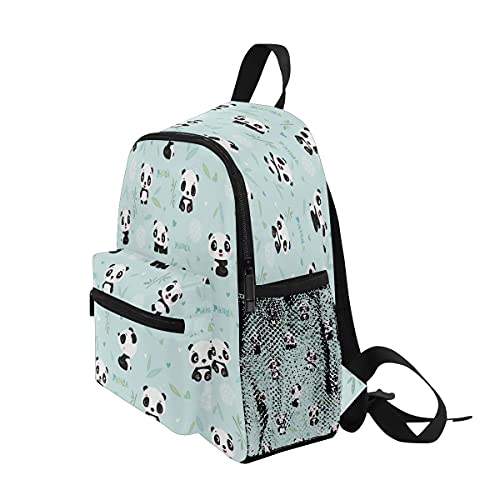 Preschool Kids Backpack Panda Backpack Cute School Bag Bookbag for Elementary Toddler Kindergarten