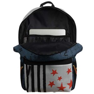 Bioworld Birds of Prey Harley Quinn Denim Backpack