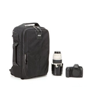 Think Tank Airport Essentials Backpack for Standard DSLR System, 300mm f/2.8/iPad/13 Laptop, Small