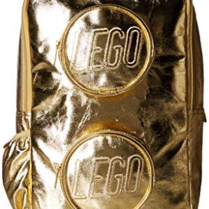 LEGO Brick Backpack - Gold Fashion Backpack, Gold