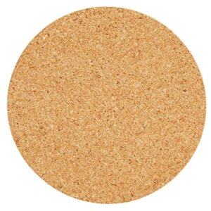 50 Sheets Self-Adhesive Cork Coaster Backing, Round 3.5 Inch Circles for DIY Crafts