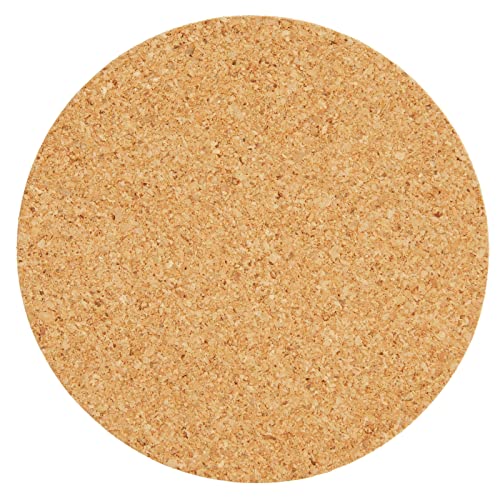 50 Sheets Self-Adhesive Cork Coaster Backing, Round 3.5 Inch Circles for DIY Crafts