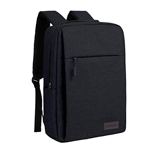 Laptop Backpack 15.4 Inch College Rucksack Water Resistant Business Travel Backpack with USB Charging Port for Women Men