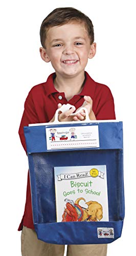 Seat Sack 00080 Read-N-Go Book Bag, 11-1/2" x 14-1/2" Size, Blue