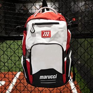 Marucci Valor Baseball BAT Pack, Black/Black, 12" W x 6" D x 19" H