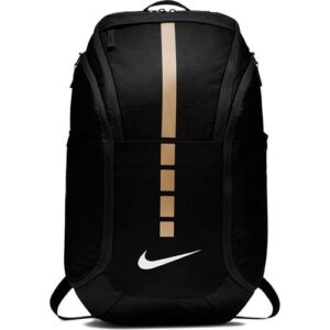 nike hoops elite hoops pro basketball backpack,black/metallic gold,one size