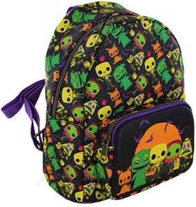 theme park lounge fly the nightmare before christmas neon blacklight print mini backpack