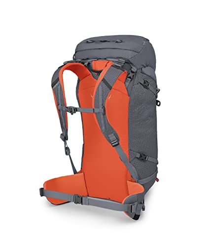 Osprey Mutant 38 Climbing and Mountaineering Backpack, Tungsten Grey, Small/Medium