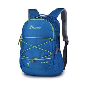 mountaintop kids hiking backpack for boys girls water resistant lightweight daypack