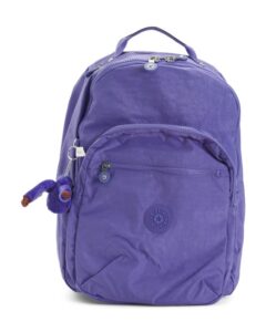 kipling-nylon seoul large backpack, laptop ( eggplant purple)