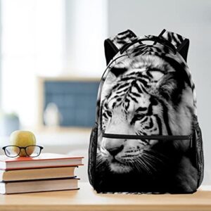 School Backpack Travel Backpack,Boy Girl Backpack,tiger,Outdoor Sports Rucksack Casual Daypack