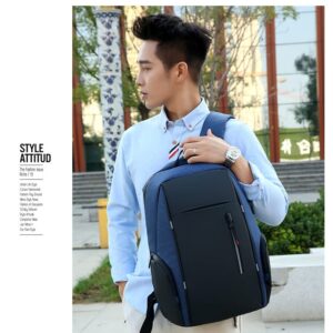 Men's Business Bag Laptop Bag Multifunctional USB Backpack Large Capacity Backpack Printable Logo (?)