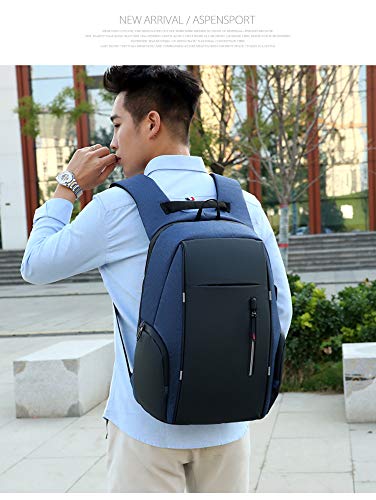 Men's Business Bag Laptop Bag Multifunctional USB Backpack Large Capacity Backpack Printable Logo (?)