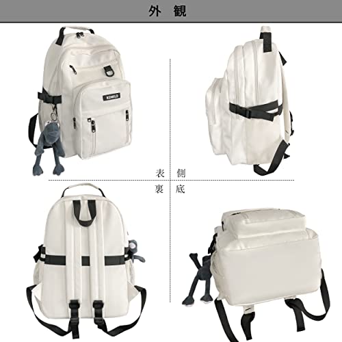 FSD.WG Laptop Backpack for Men and Women Casual Rucksack School Backpack Daypacks Fits 15.6 Inch Notebook Students bookbag