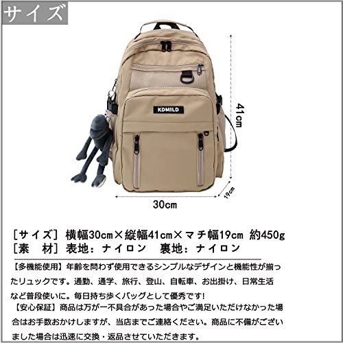 FSD.WG Laptop Backpack for Men and Women Casual Rucksack School Backpack Daypacks Fits 15.6 Inch Notebook Students bookbag