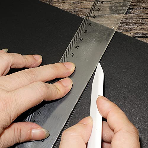 Enjoy Myself 7pcs Bone Folder and Scoring Tool, Paper Folding Tool, Bone Origami Creaser for Scrapbooking Card Making