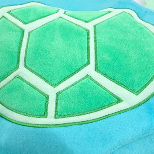 FunnyBuddy Unisex Green Turtle Plush Cute Stylish Animal Backpack 43x30x13CM