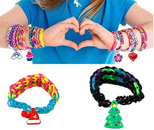 (105pcs) Rubber Loom Band Silicone Charm, Bracelet Charms ,Loom Rubber Bands Charms,Bracelet Pendant,