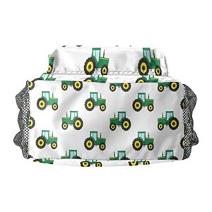 Personalized Farm Tractor Toddler Backpack with Name Waterproof Pack for Children Kids