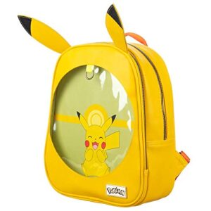 pokemon pikachu anime character pin display mini backpack
