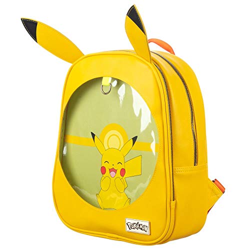 Pokemon Pikachu Anime Character Pin Display Mini Backpack