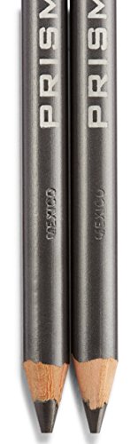 Prismacolor Ebony Graphite Drawing Pencils, Black, 2-Count