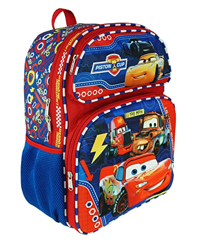 Ruz Disney Cars Large 3-D EVA Molded 16 Inch Backpack