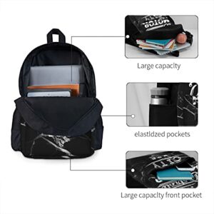 Ruento-Michigan-Detroit-Motor-City-Backpack, Laptop Backpack Gym Bags Travel Daypack School Bookbags For Teens Boys Girls