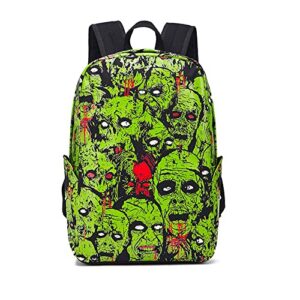 maeharrt green goth backpacks skeleton backpack skull backpack y2k backpack gothic backpack punk emo backpack luminous backpack