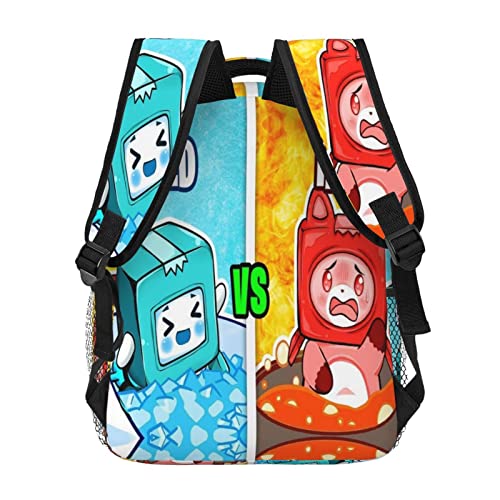 KIDZOY Teens Laptop Backpack Cartoon Unisex Student School Bookbag Casual College Daypack For Boys Girls Travel Hiking Camping