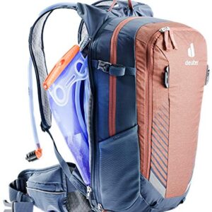 DEUTER Unisex – Adult's Compact EXP 14 Bicycle Backpack, Redwood-Navy, 17 L
