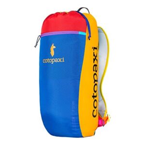cotopaxi luzon 18l – del dia (one of a kind) – durable lightweight nylon hiking packable daypack backpack