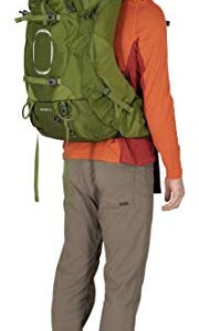 Osprey Aether 55 Men's Backpacking Backpack , Garlic Mustard Green, Large/X-Large