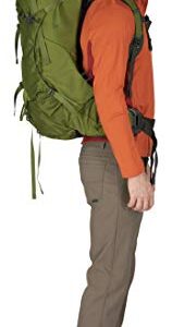 Osprey Aether 55 Men's Backpacking Backpack , Garlic Mustard Green, Large/X-Large