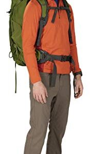 Osprey Aether 55 Men's Backpacking Backpack , Garlic Mustard Green, Large/X-Large