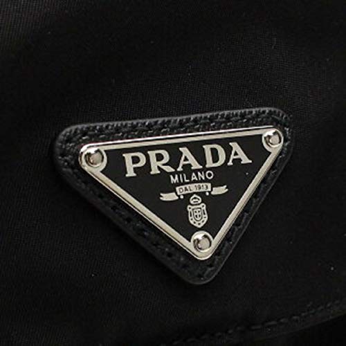 Prada Zainetto Unisex Black Tessuto Nylon Backpack Rucksack 1BZ005