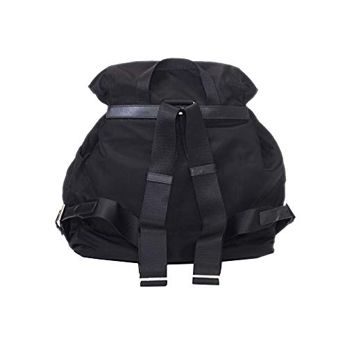 Prada Zainetto Unisex Black Tessuto Nylon Backpack Rucksack 1BZ005