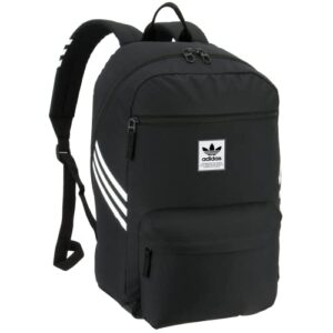 adidas originals national sst backpack, black, one size
